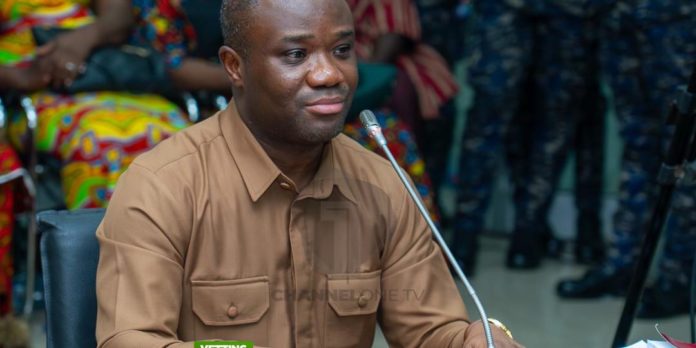 Felix Kwakye Ofosu, Minister-Designate for Government Communications, speaking during his vetting, emphasizing integrity and transparency in governance.